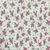 Mini Floral rosas em fundo branco