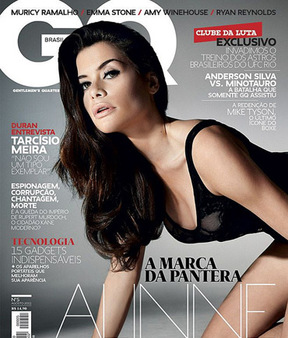 Revista GQ, Alinne Moraes