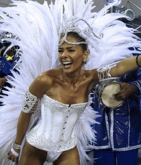 Adriane Galisteu, carnaval 2008