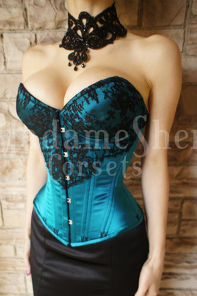 Corset Plunge: Boudoir Blues 