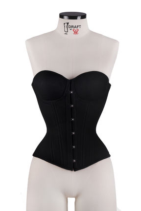 Corset Meia Taça: Crepe Fosco 
