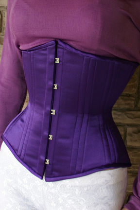 Corset Waist Cincher: Pointed Cetim (mod.2)