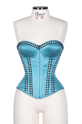 Corset Meia Taça: Passa-Fitas de Guipuire 