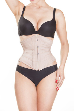 Corset Ribbon: Crepe Fosco