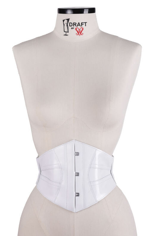 Swiss Belt - Cinturão Suiço em Couro Branco
