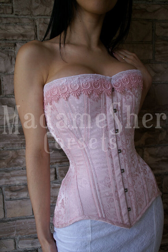 Corset Eduardiano: Brocado 