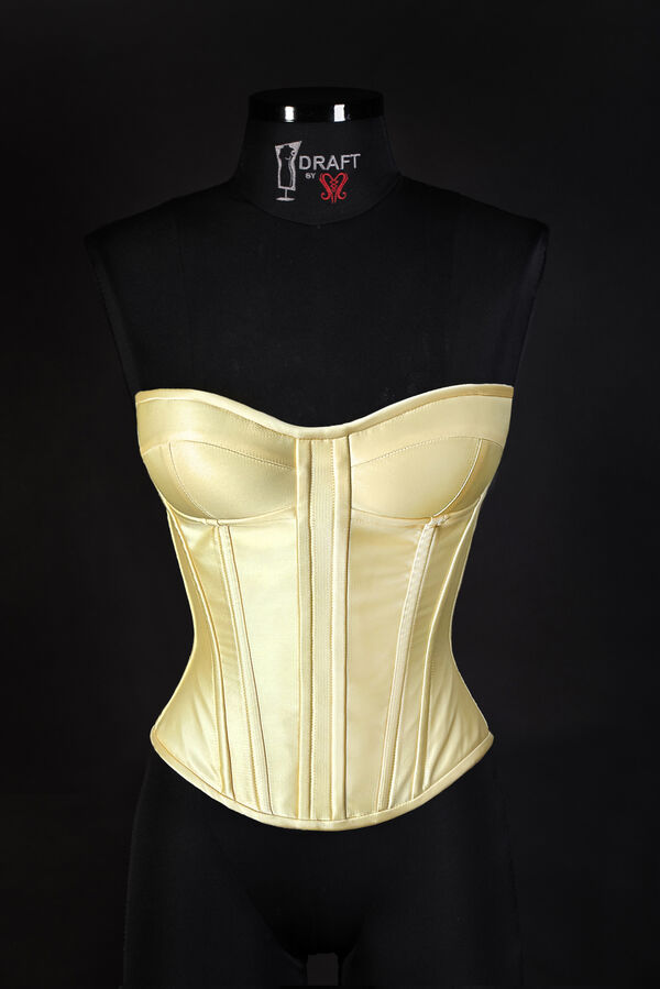 Corset Luísa com Bojo Retangular