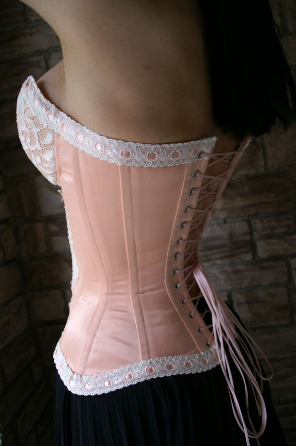 BODY TULE GOLA ALTA + CORSELET RENDA FRANCESA - Morena Charme